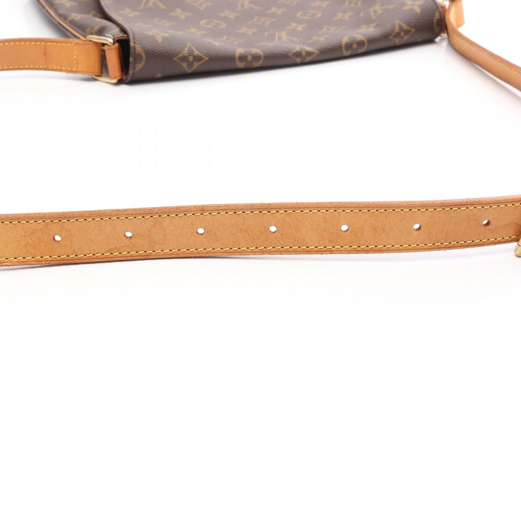 Louis Vuitton Brown Coated Canvas Pvc Leather Shoulder Bag (Pre-Owned)
