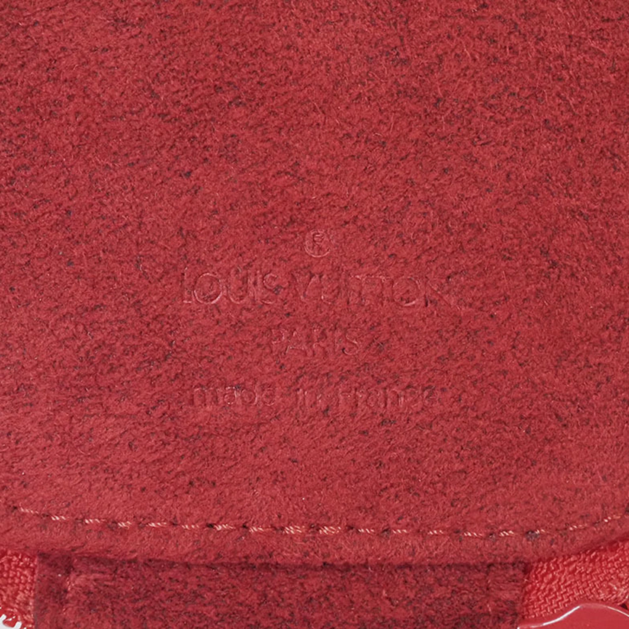 Louis Vuitton Castilian Red Epi Leather Pouch (Pre-Owned)