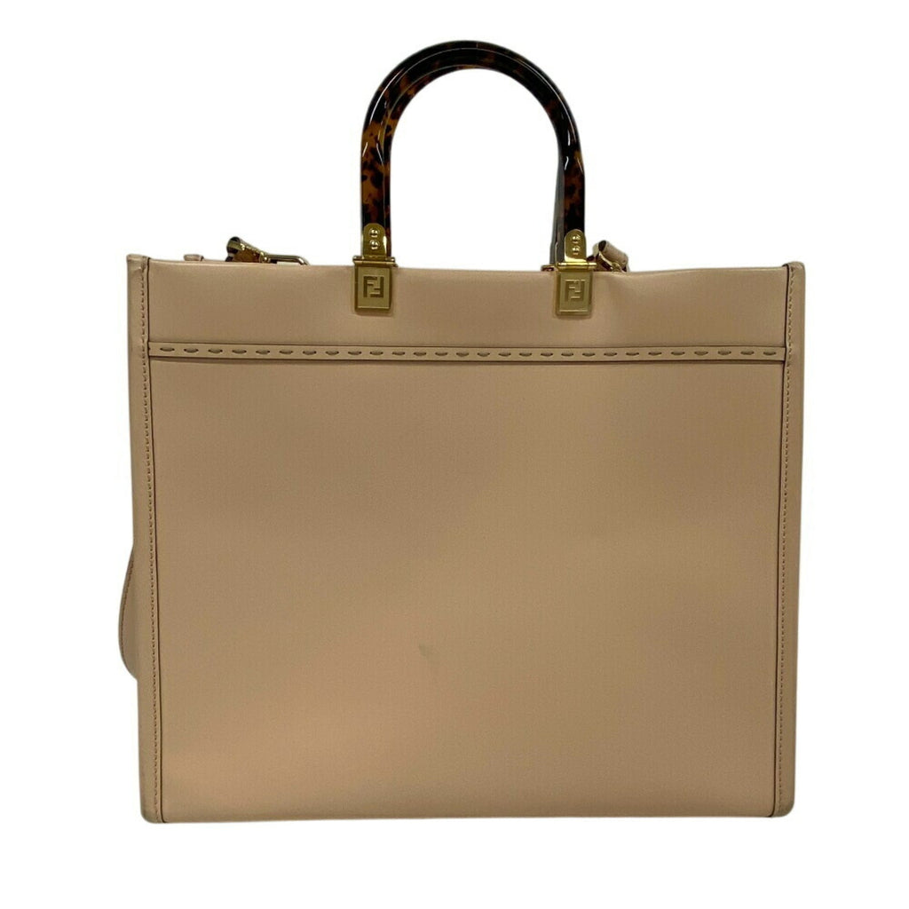 Fendi Pink Leather Handbag (Pre-Owned)