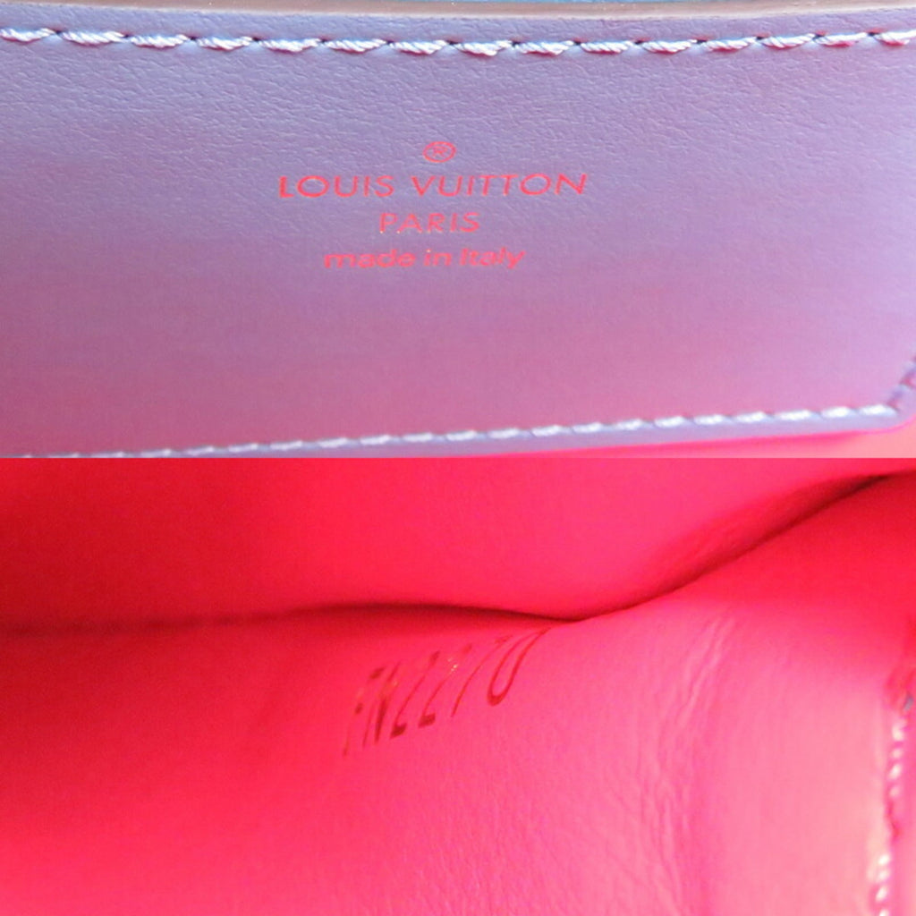 Louis Vuitton Blue Leather Shoulder Bag (Pre-Owned)