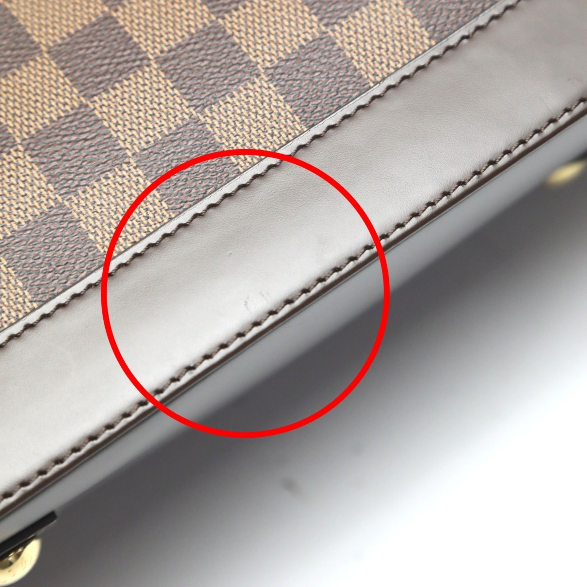 Louis Vuitton Brown Damier Canvas Damier Canvas Handbag (Pre-Owned)