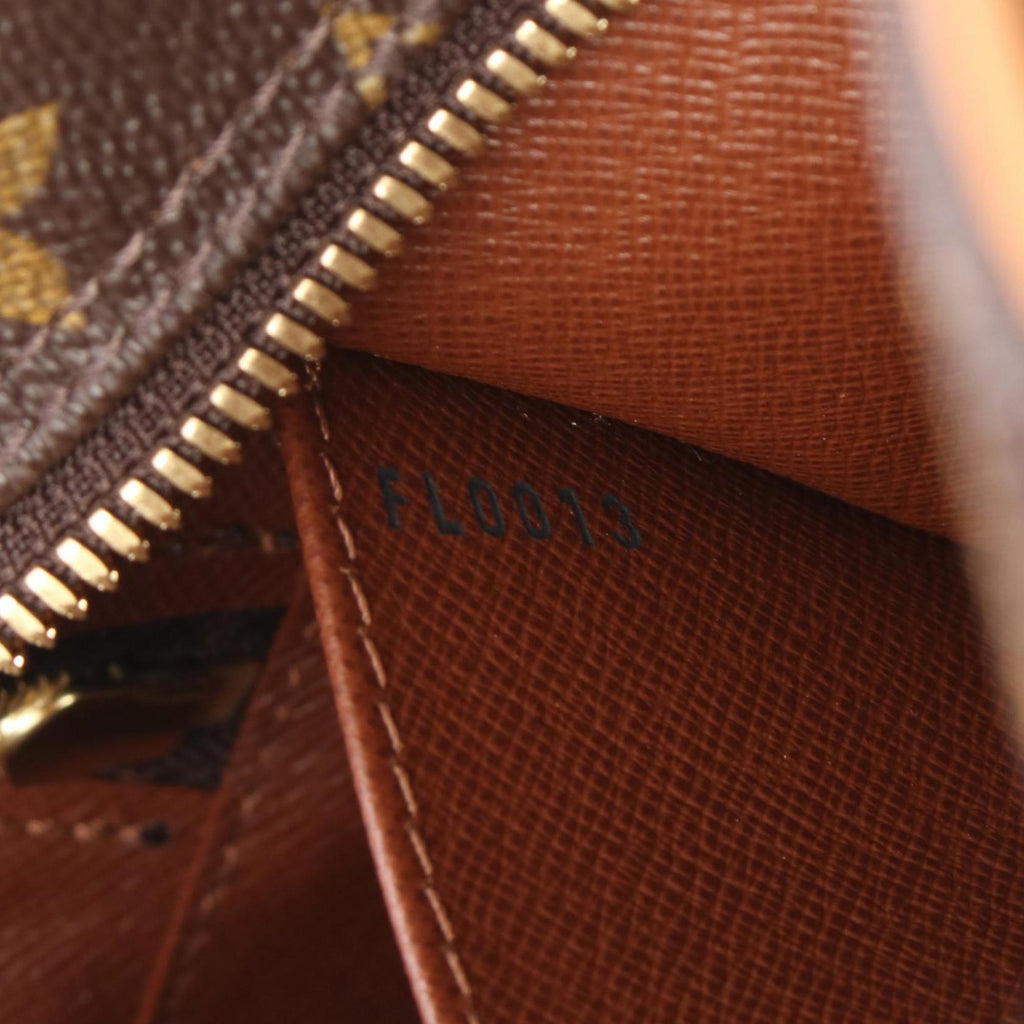 Louis Vuitton Brown Coated Canvas Pvc Leather Shoulder Bag (Pre-Owned)