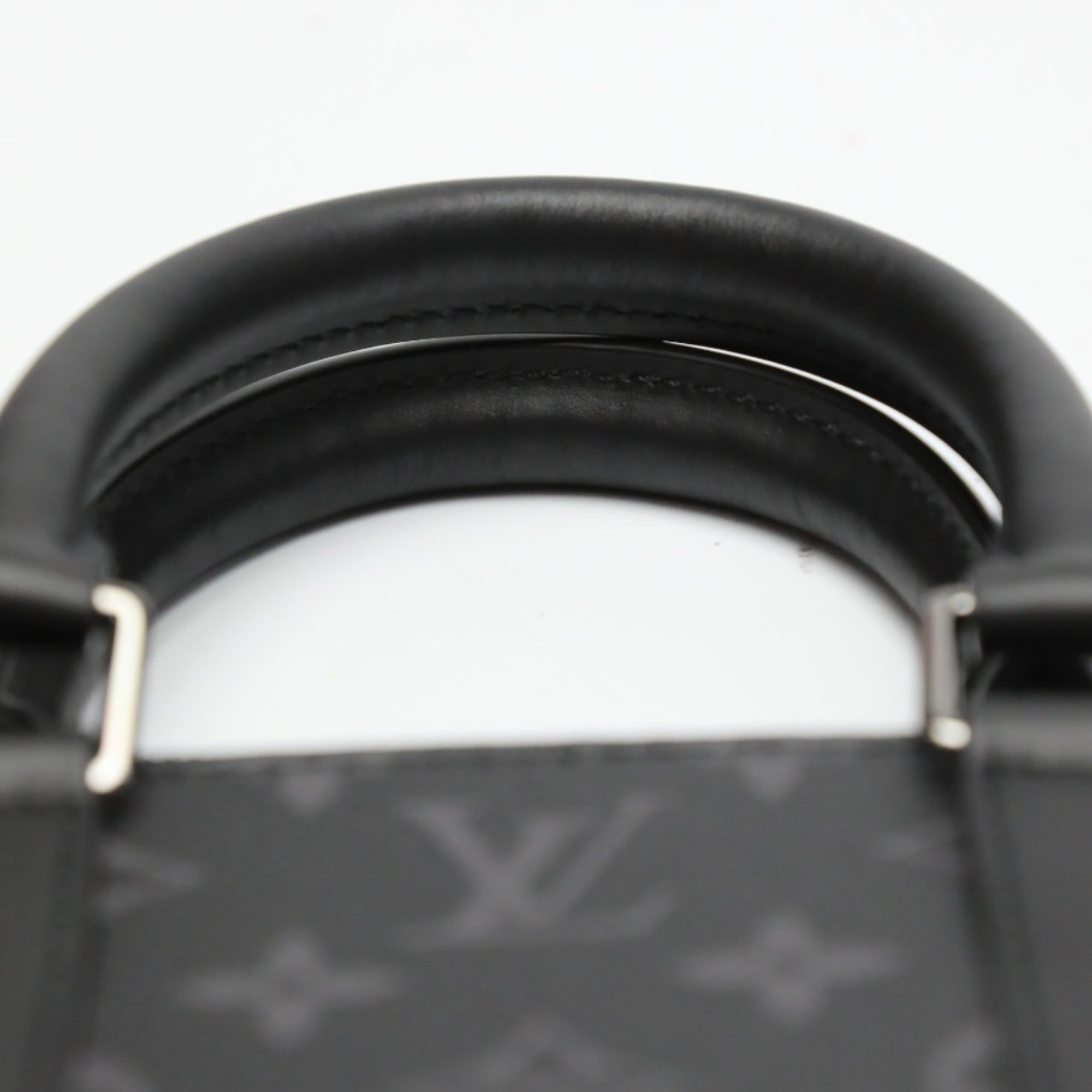 Louis Vuitton Black Monogram Eclipse Canvas Shoulder Bag Tote Bag (Pre-Owned)