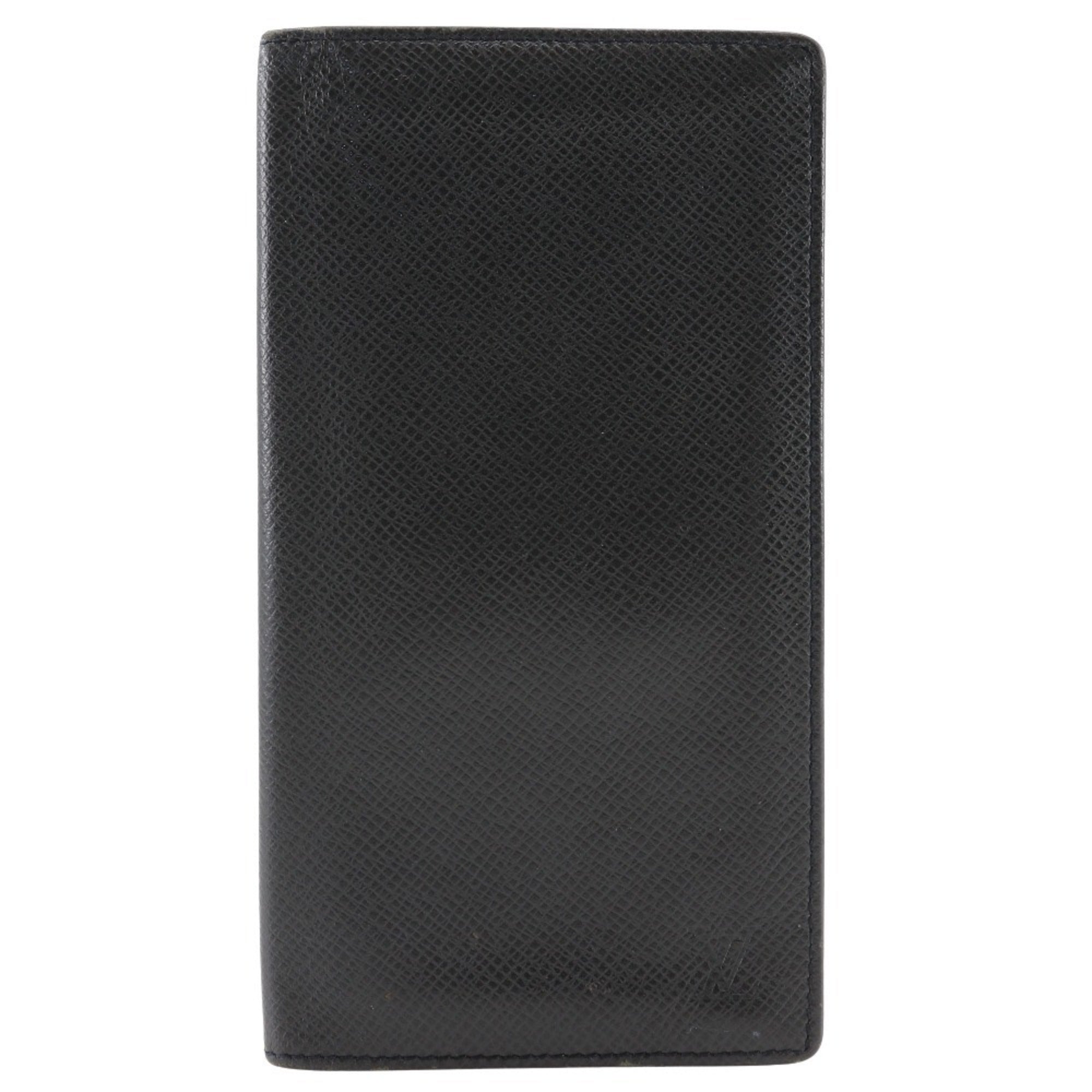 Louis Vuitton Ardoise Taiga Leather Long Bill Wallet (Bi-Fold) (Pre-Owned)