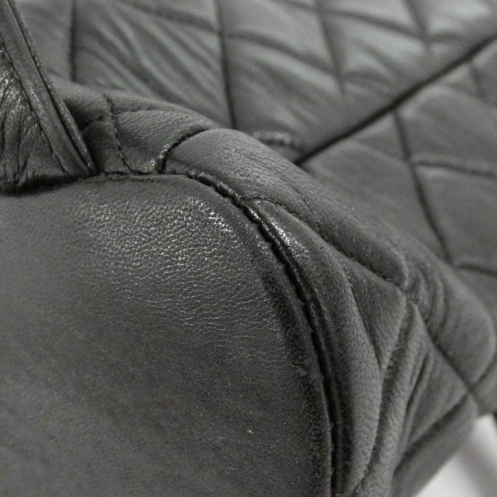 Chanel Black Leather Backpack (Pre-Owned)