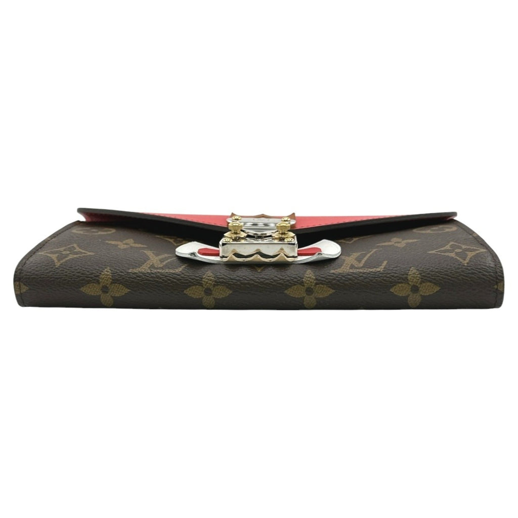 Louis Vuitton Monogram Brown Monogram Long Wallet (Bi-Fold) (Pre-Owned)