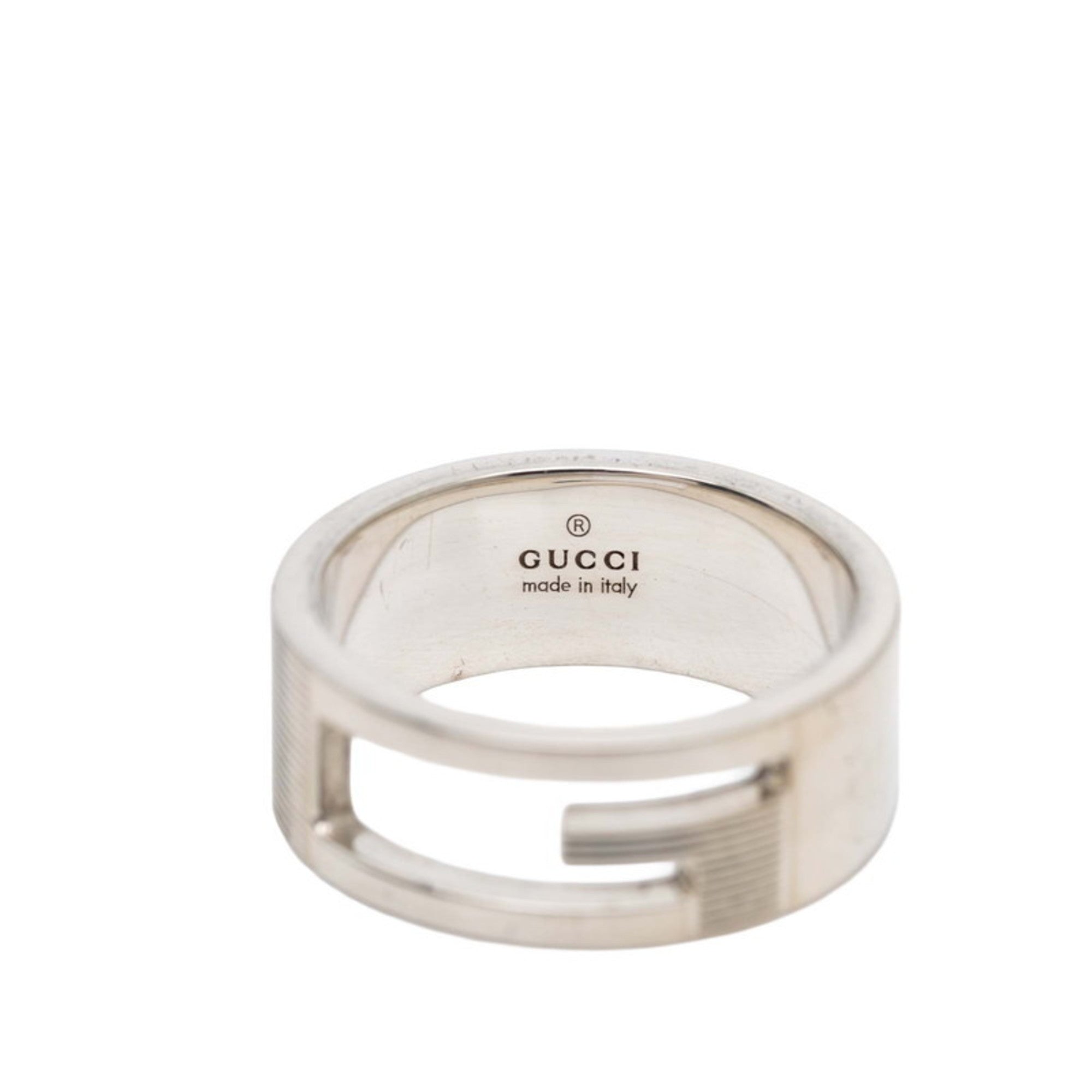 Gucci Silver Silver 925 Band Ring (Pre-Owned)