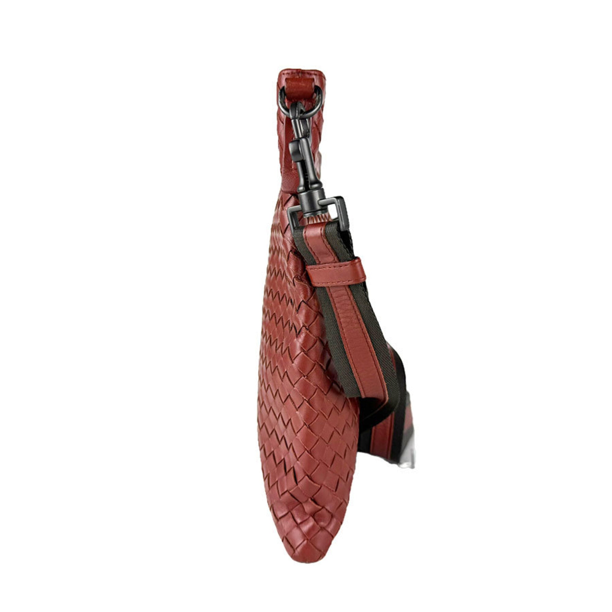 Bottega Veneta Brown Intrecciato Shoulder Bag (Pre-Owned)