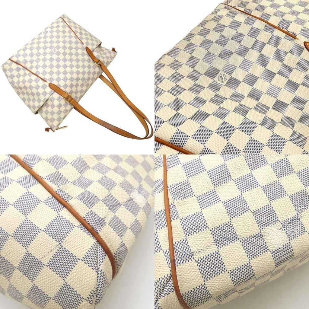 Louis Vuitton Damier Azur Damier Azur Canvas Tote Bag (Pre-Owned)