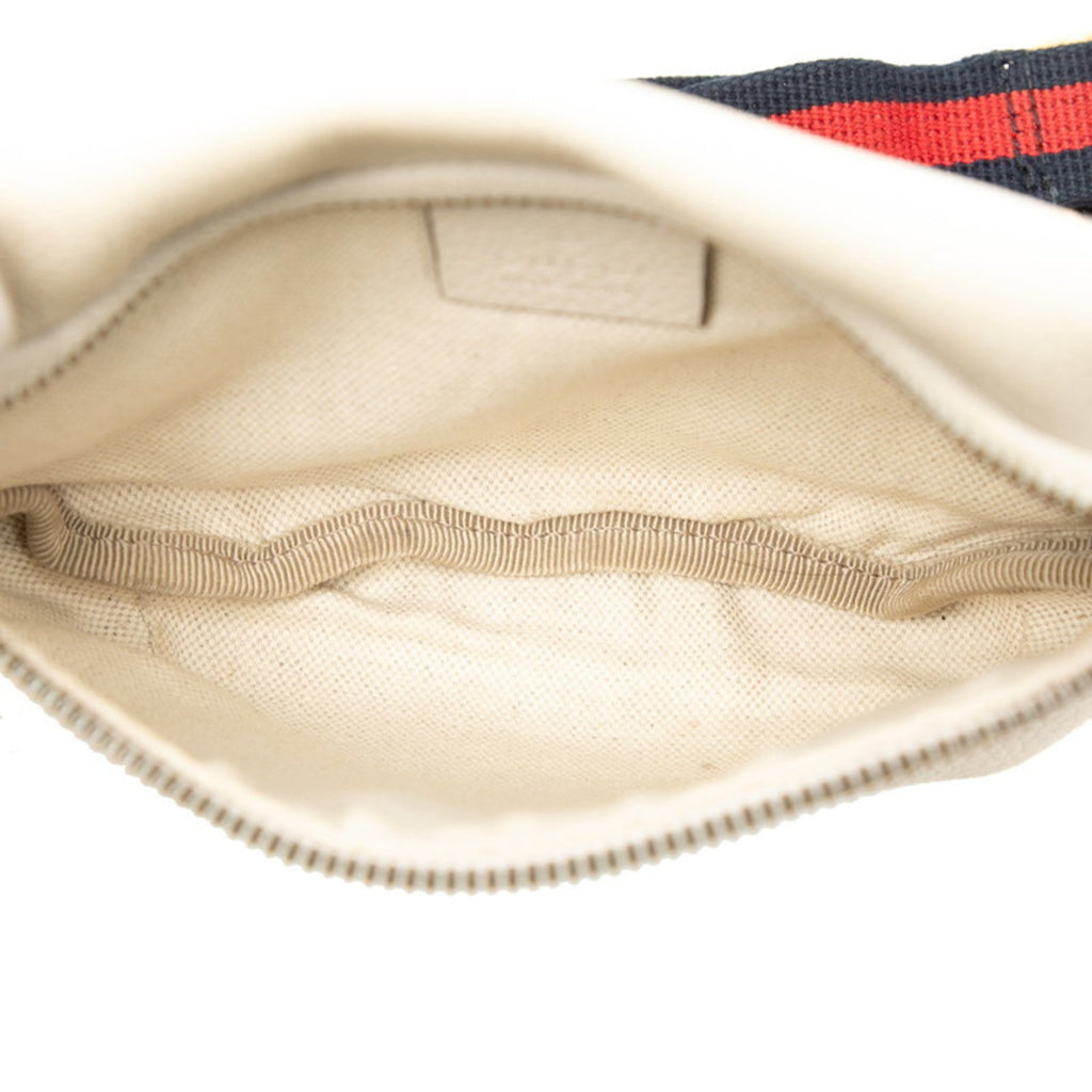 Gucci Beige Multi-Color Leather Shoulder Bag Sling Bag (Pre-Owned)