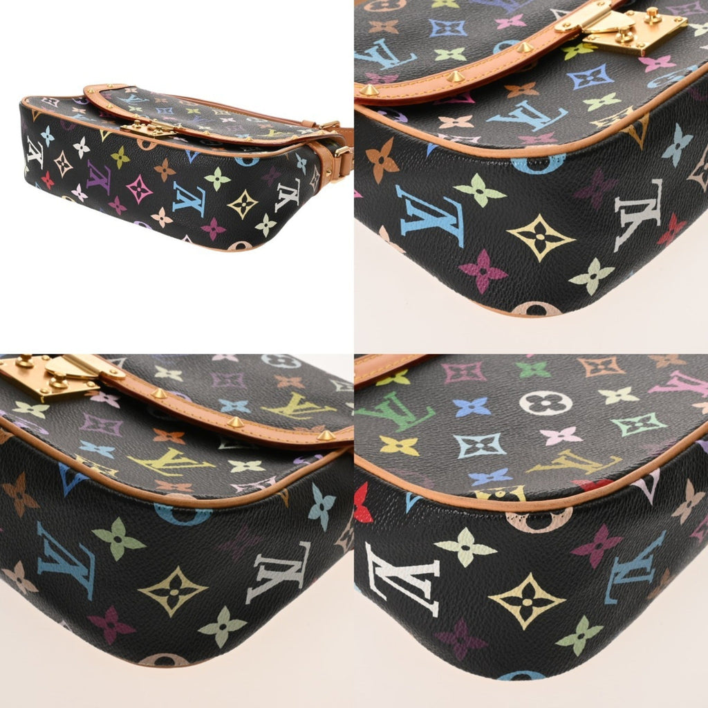 Louis Vuitton Monogram Multicolore Noir Monogram Multicolore Shoulder Bag (Pre-Owned)