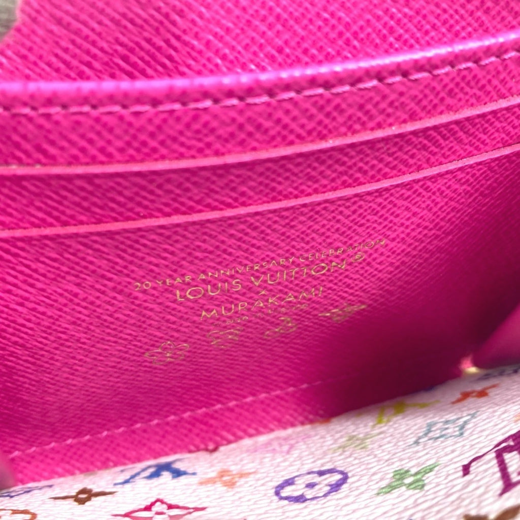 Louis Vuitton Pink Epi Leather Long Wallet (Bi-Fold) (Pre-Owned)