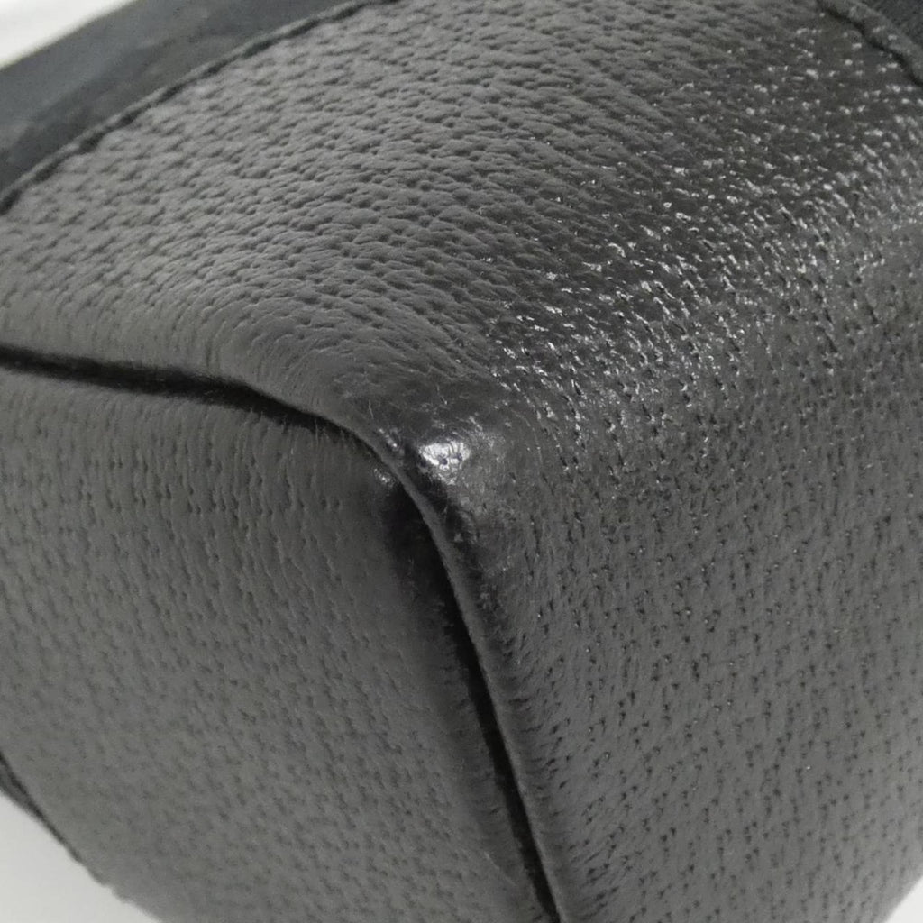 Gucci Black Gg Canvas Shoulder Bag (Pre-Owned)