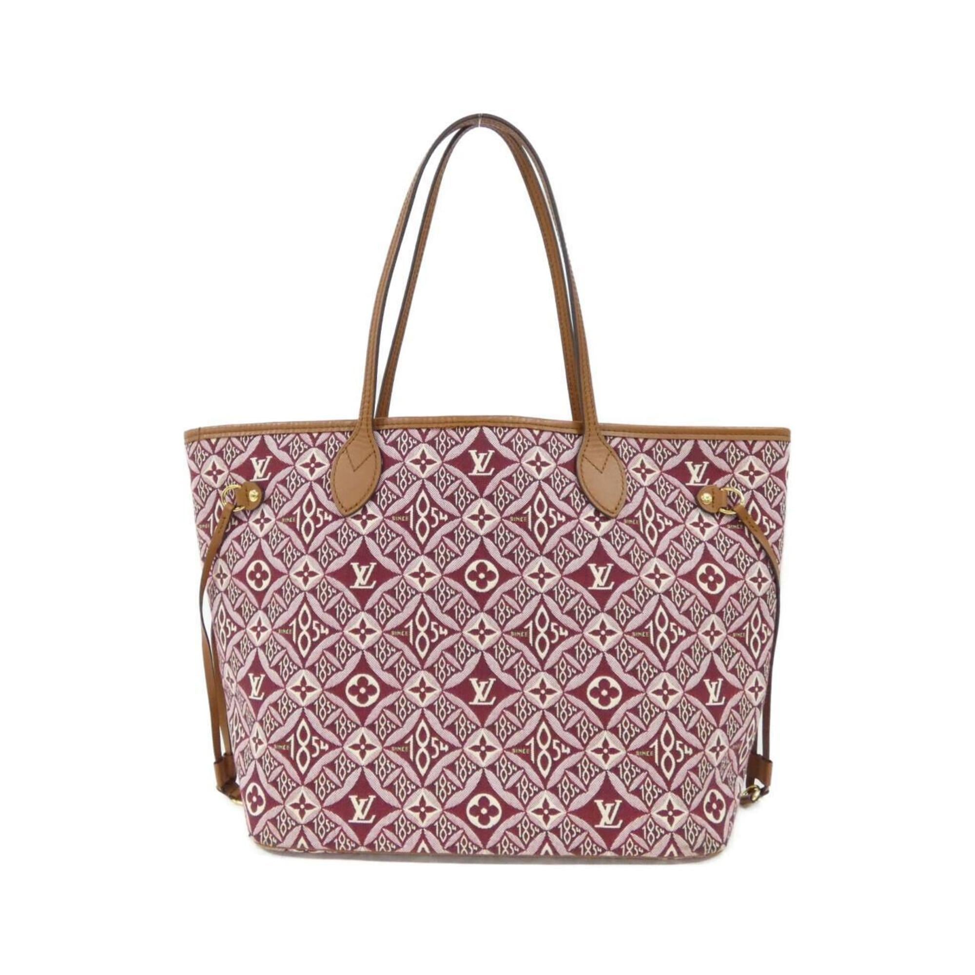 Louis Vuitton Bordeaux Jacquard Handbag (Pre-Owned)