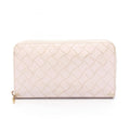 Bottega Veneta Pink Intrecciato Long Wallet (Bi-Fold) (Pre-Owned)