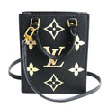 Louis Vuitton Beige Black Monogram Empreinte Shoulder Bag (Pre-Owned)
