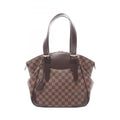 Louis Vuitton Damier Brown Ebene Coated Canvas Leather Shoulder Bag (Pre-Owned)
