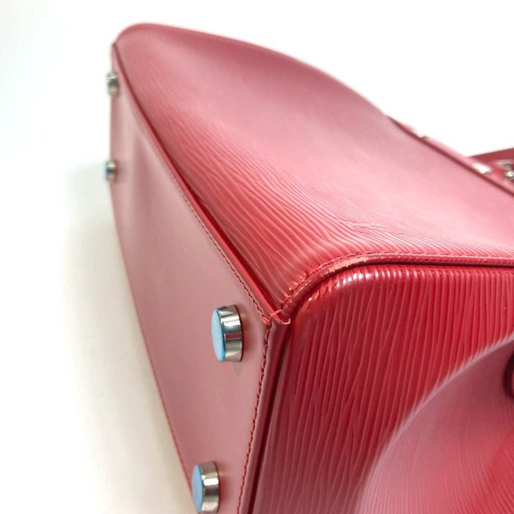 Louis Vuitton Red Leather Handbag (Pre-Owned)