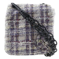 Chanel Purple Tweed Shoulder Bag (Pre-Owned)