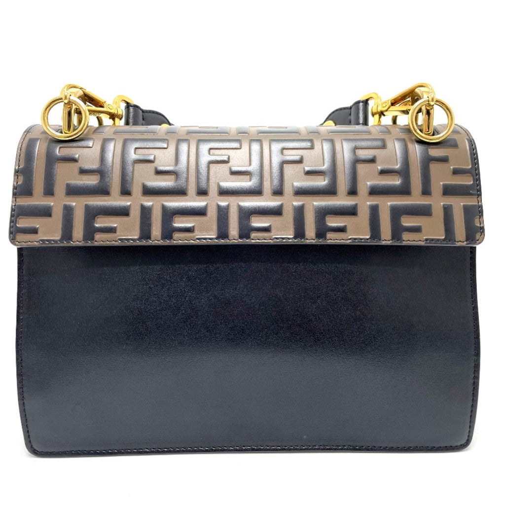 Fendi Brown Leather Handbag (Pre-Owned)