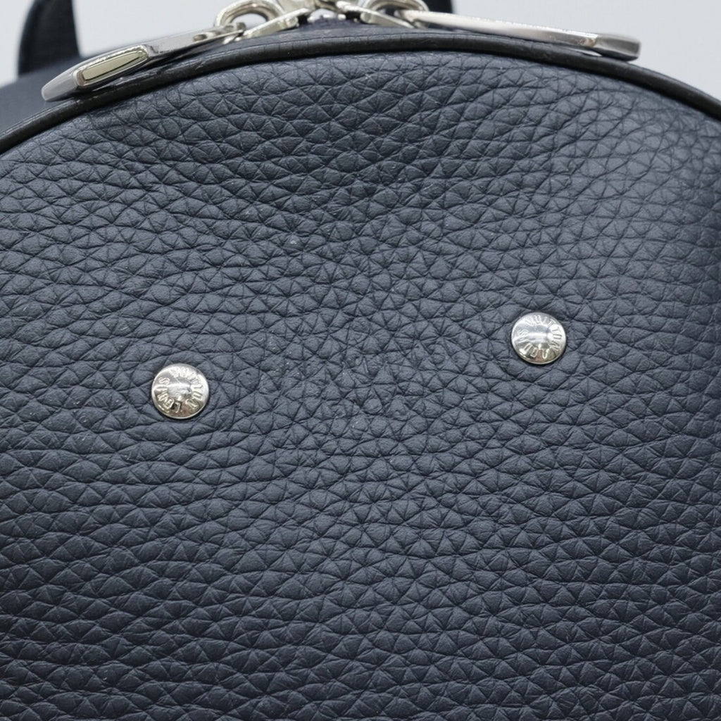 Louis Vuitton Dark Navy Leather Backpack (Pre-Owned)