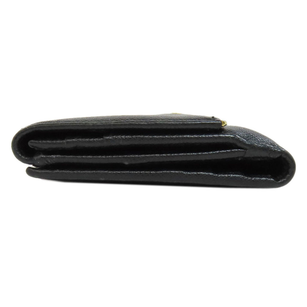 Prada Black Leather Wallet (Bi-Fold) (Pre-Owned)
