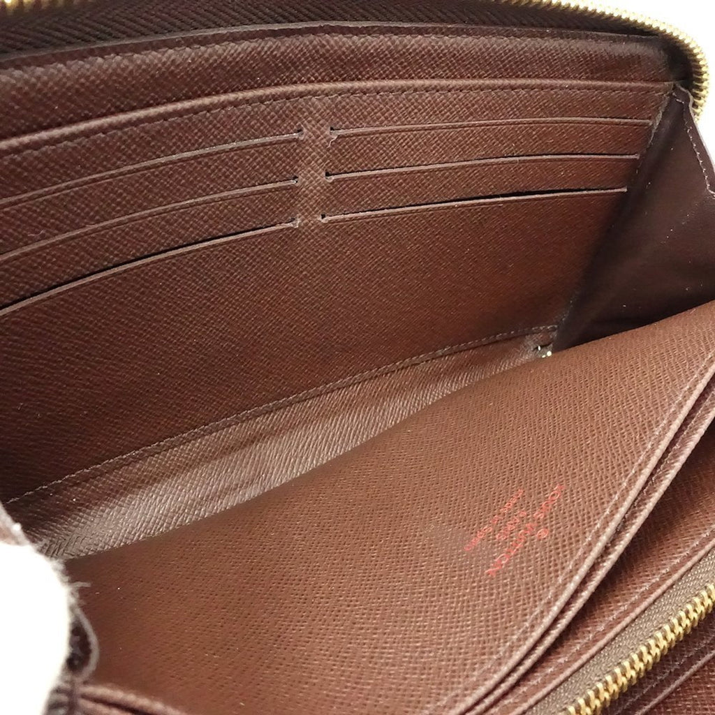 Louis Vuitton Damier Canvas Ebene Canvas Long Wallet (Bi-Fold) (Pre-Owned)