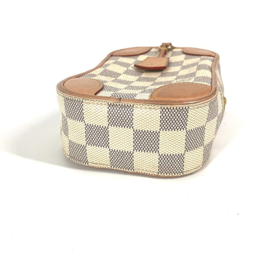 Louis Vuitton Damier Azur White Damier Azur Pochette Shoulder Bag (Pre-Owned)