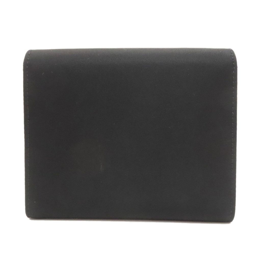 Prada Black Nylon Wallet (Tri-Fold) (Pre-Owned)
