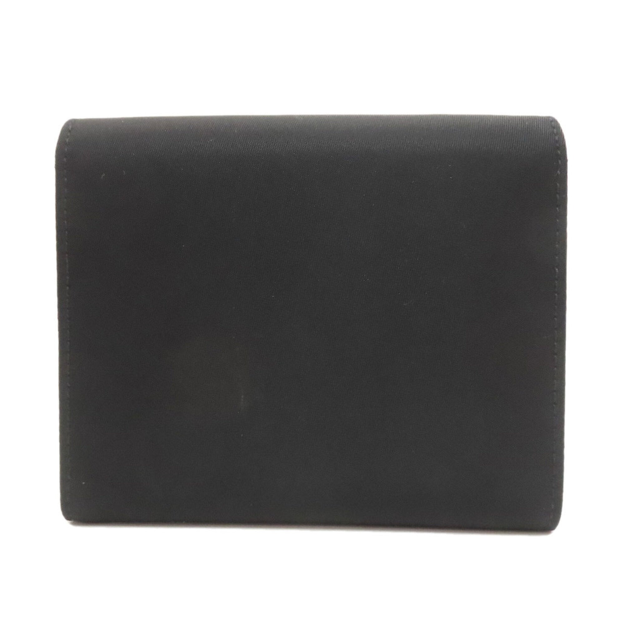 Prada Black Nylon Wallet (Tri-Fold) (Pre-Owned)
