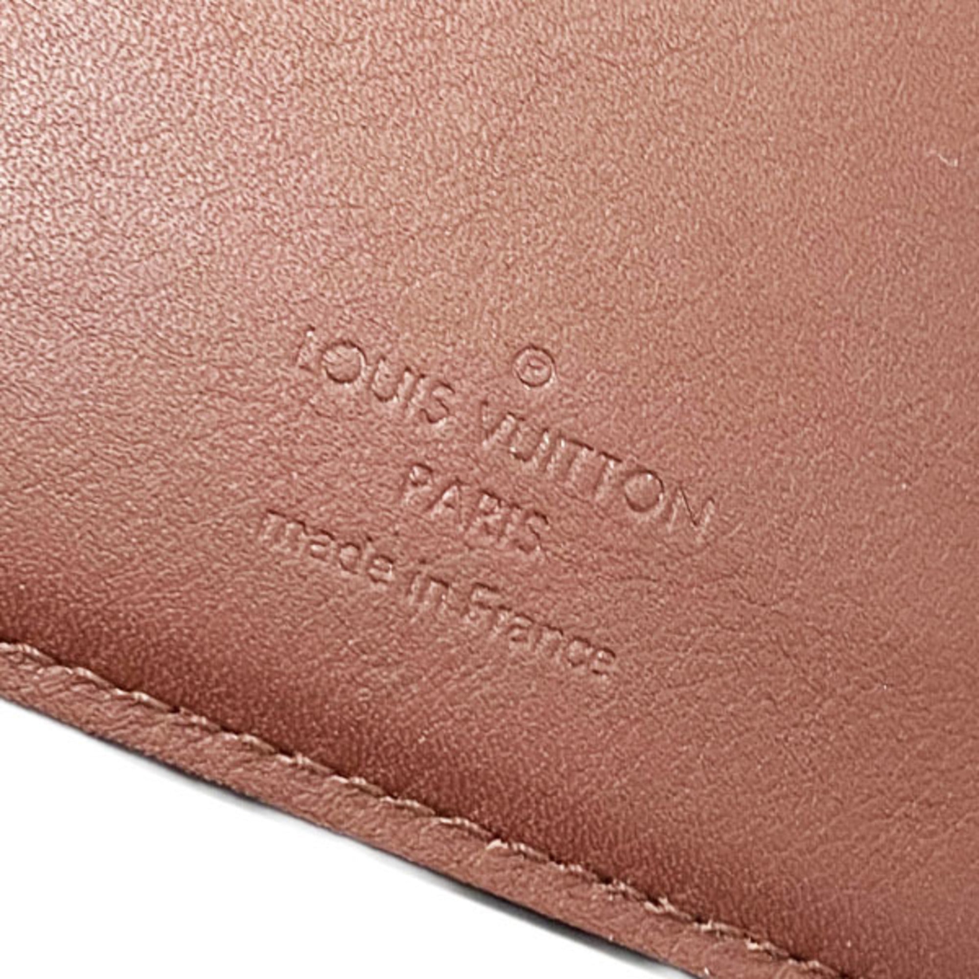 Louis Vuitton Brown Ombre Leather Long Wallet (Bi-Fold) (Pre-Owned)