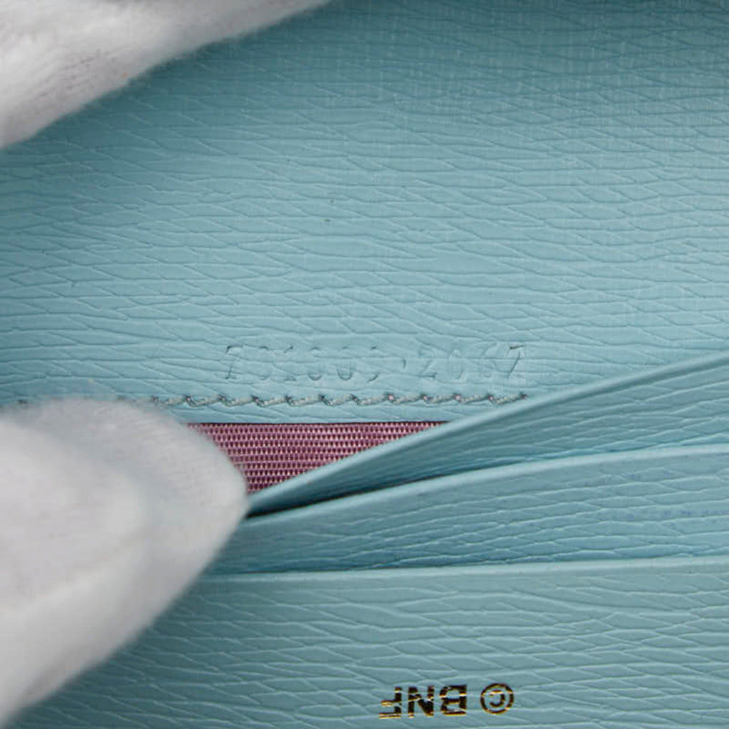 Gucci Blue Leather Wallet (Bi-Fold) (Pre-Owned)