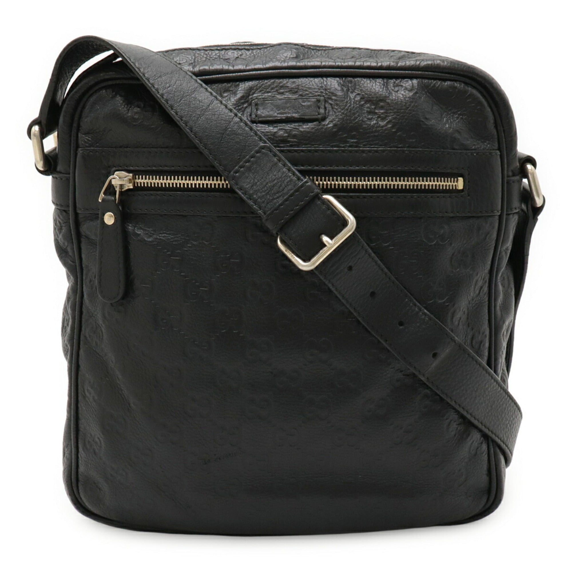 Gucci Black Leather Shoulder Bag (Pre-Owned)