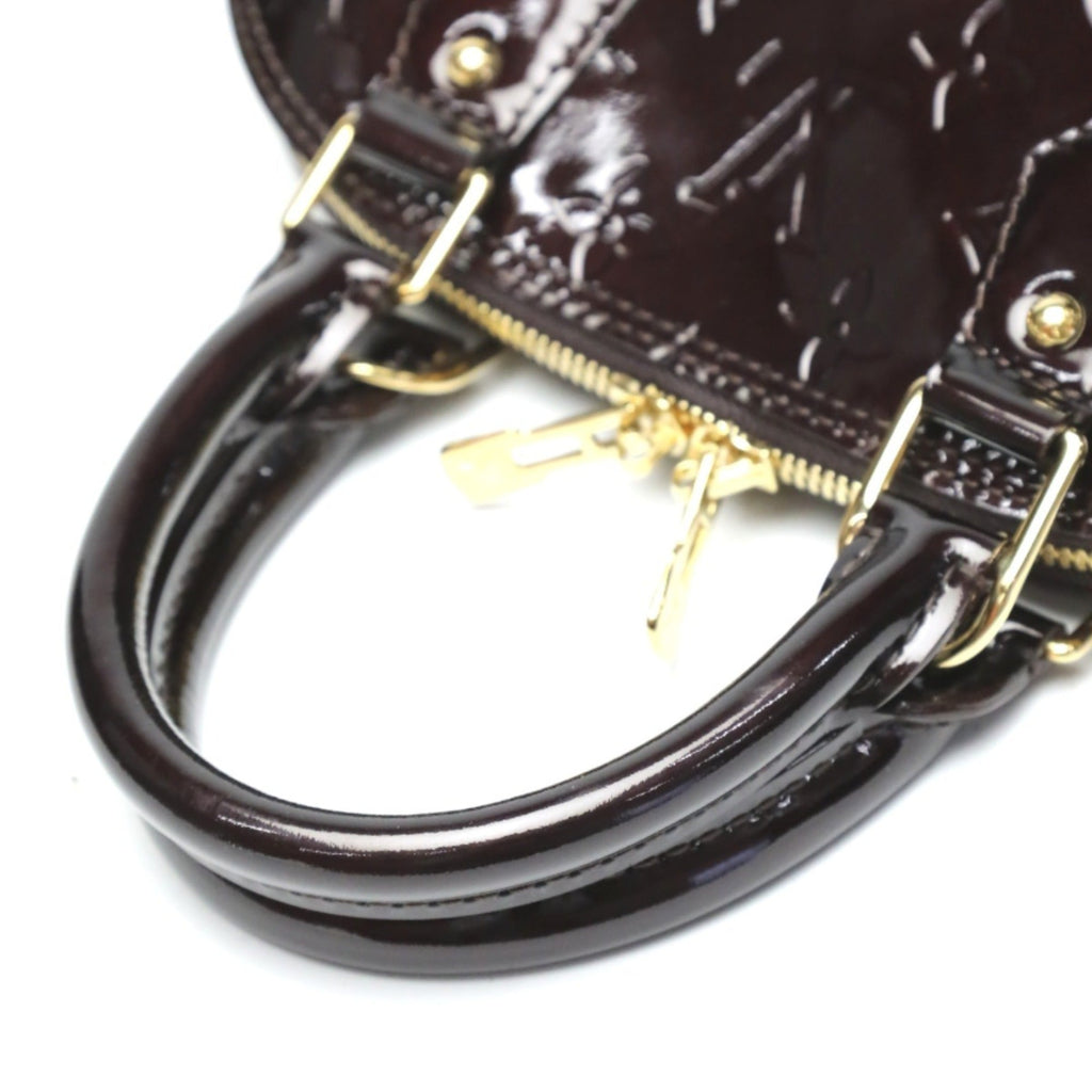 Louis Vuitton Amarante Monogram Vernis Handbag (Pre-Owned)