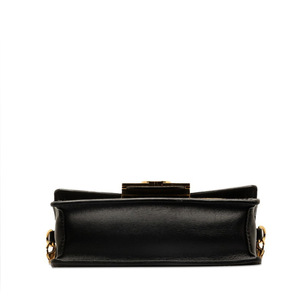 Louis Vuitton Monogram Black Monogram Noir Leather Shoulder Bag (Pre-Owned)