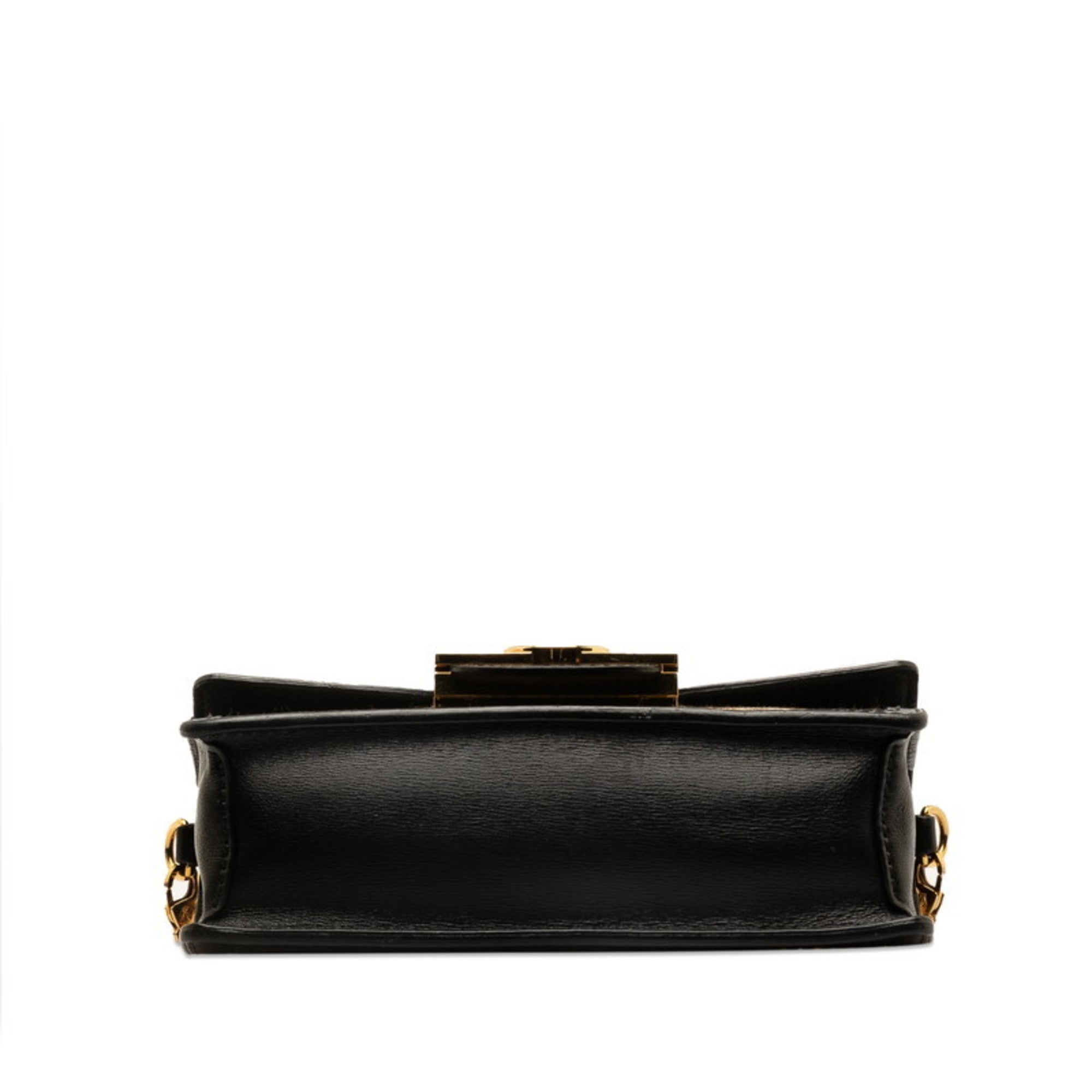 Louis Vuitton Monogram Black Monogram Noir Leather Shoulder Bag (Pre-Owned)