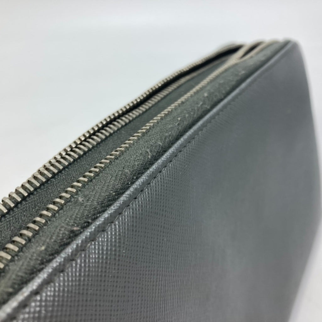 Prada Gray Other Long Wallet (Bi-Fold) (Pre-Owned)
