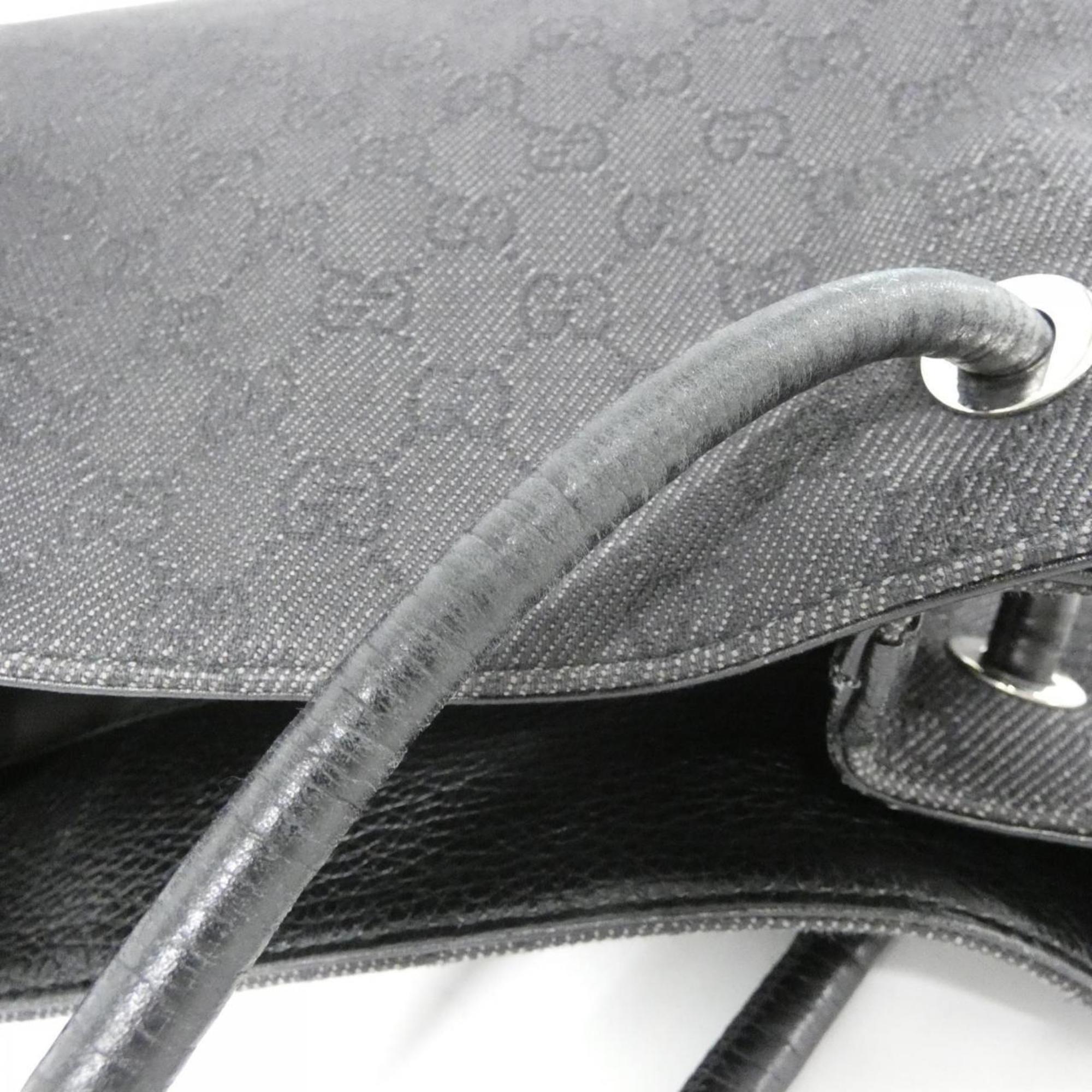 Gucci Black Denim Handbag (Pre-Owned)