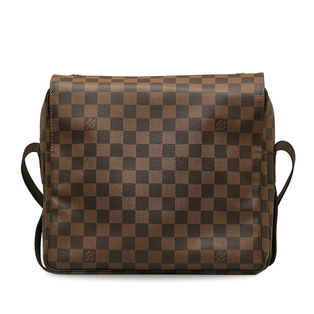 Louis Vuitton Brown Damier Canvas Pvc Leather Shoulder Bag (Pre-Owned)
