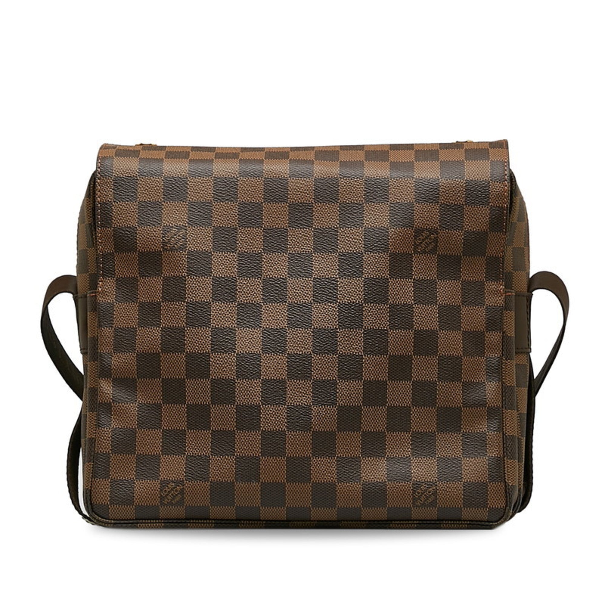 Louis Vuitton Brown Damier Canvas Pvc Leather Shoulder Bag (Pre-Owned)