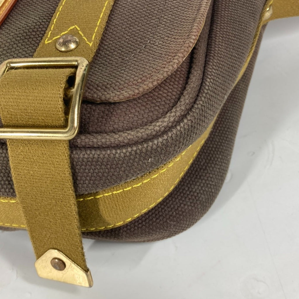 Louis Vuitton Brown Canvas Shoulder Bag (Pre-Owned)