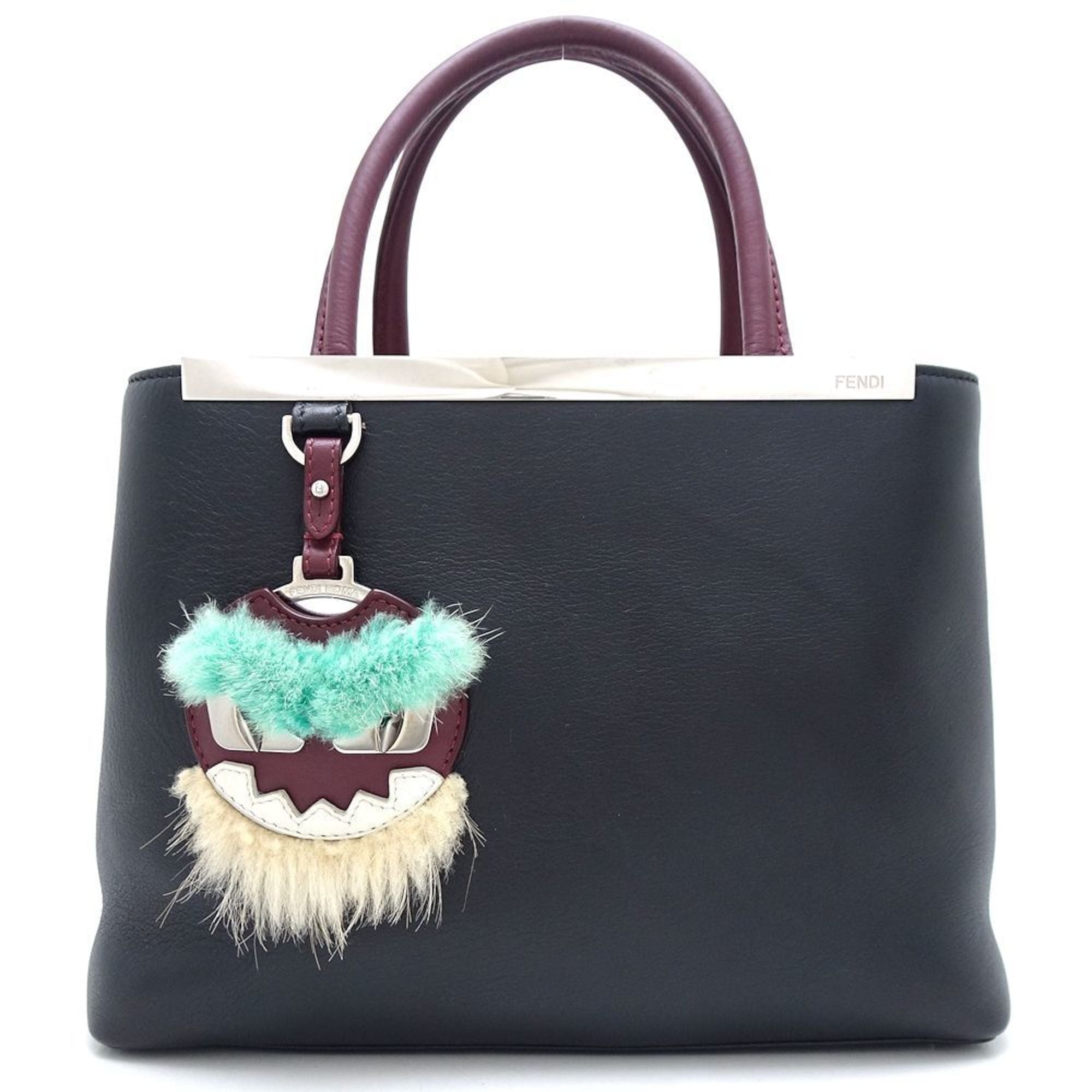 Fendi Black Leather Handbag (Pre-Owned)