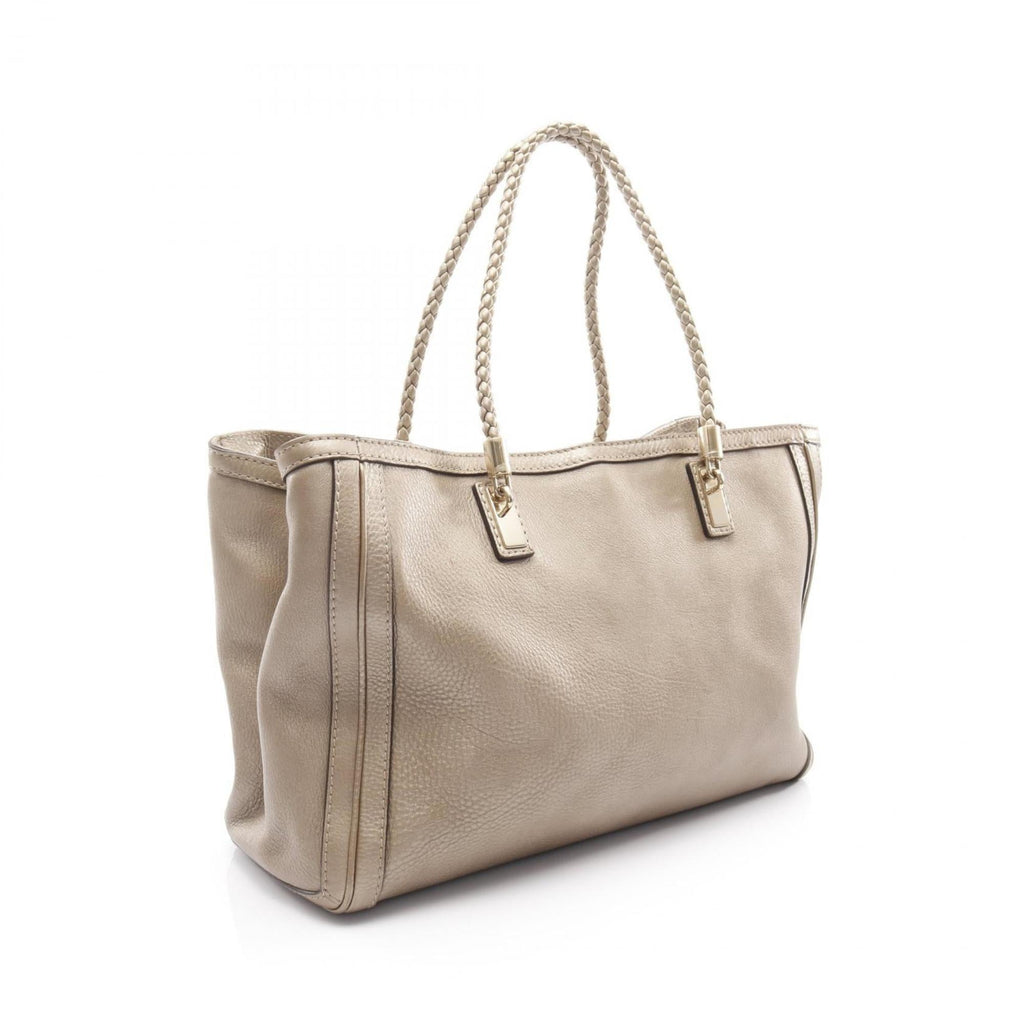 Gucci Gold Leather Tote Bag (Pre-Owned)