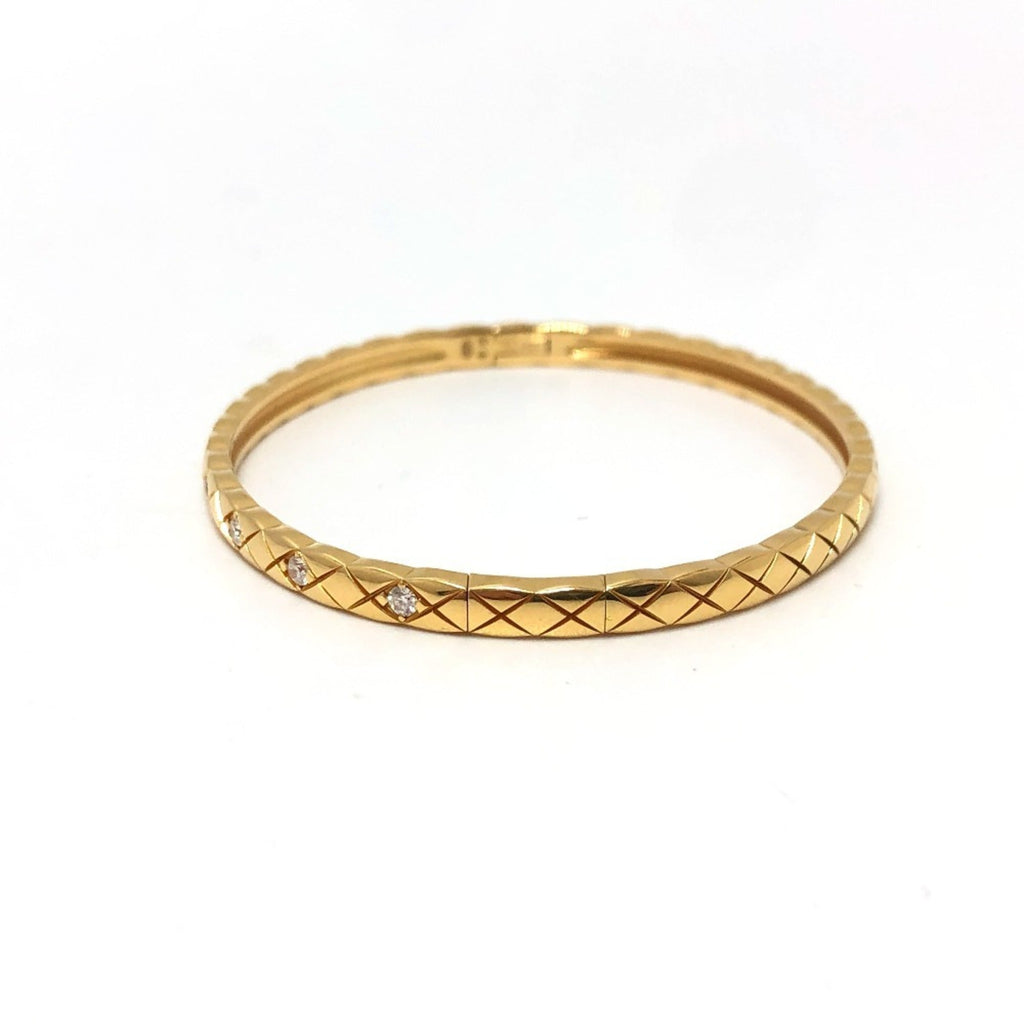 Chanel Coco Yellow Gold (18K) Charm Bracelet (Pre-Owned)