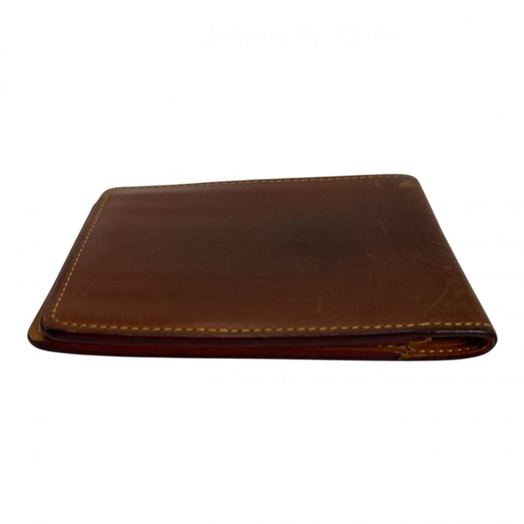 Louis Vuitton Nomad Brown Leather Wallet (Bi-Fold) (Pre-Owned)