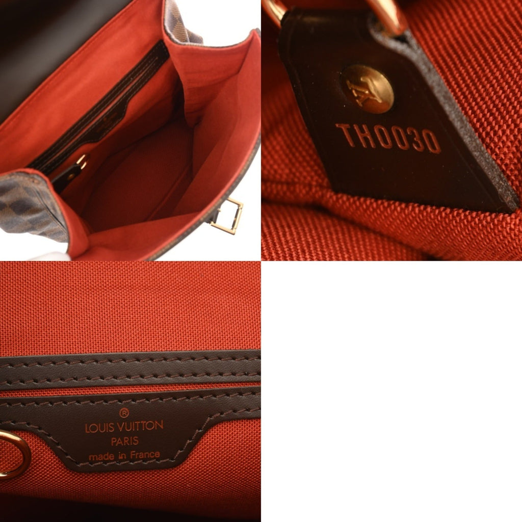 Louis Vuitton Brown Damier Canvas Damier Canvas Backpack (Pre-Owned)