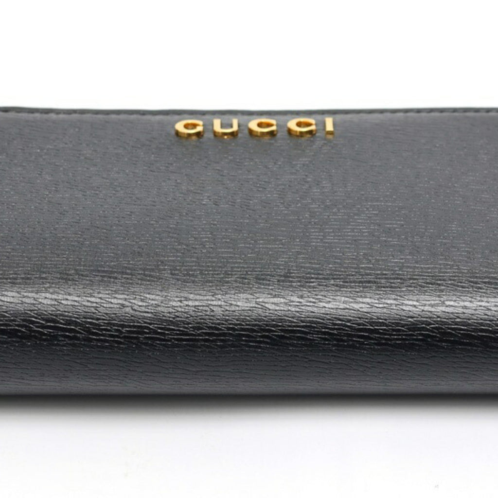 Gucci Black Leather Wallet (Bi-Fold) (Pre-Owned)