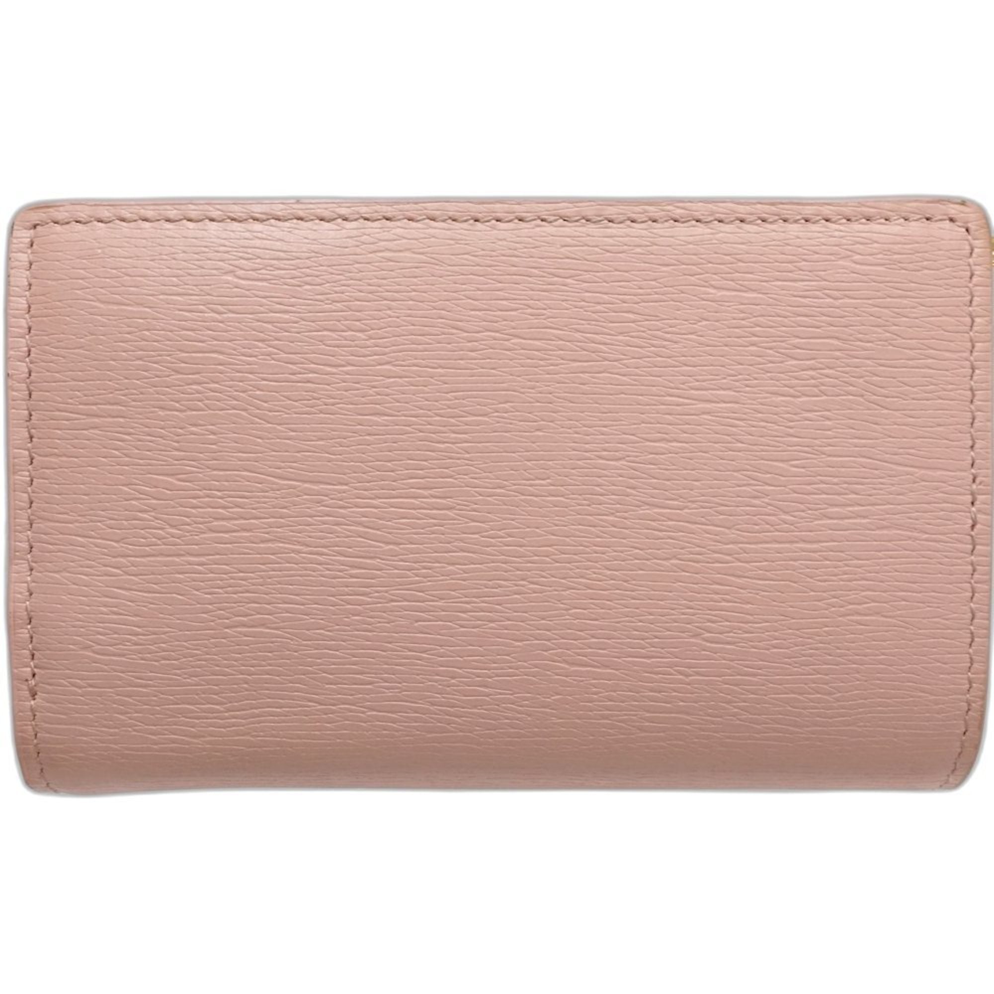 Gucci Pink Leather Wallet (Bi-Fold) (Pre-Owned)