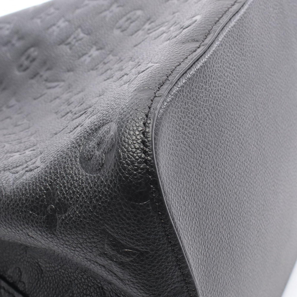 Louis Vuitton Black Monogram Empreinte Leather Handbag (Pre-Owned)