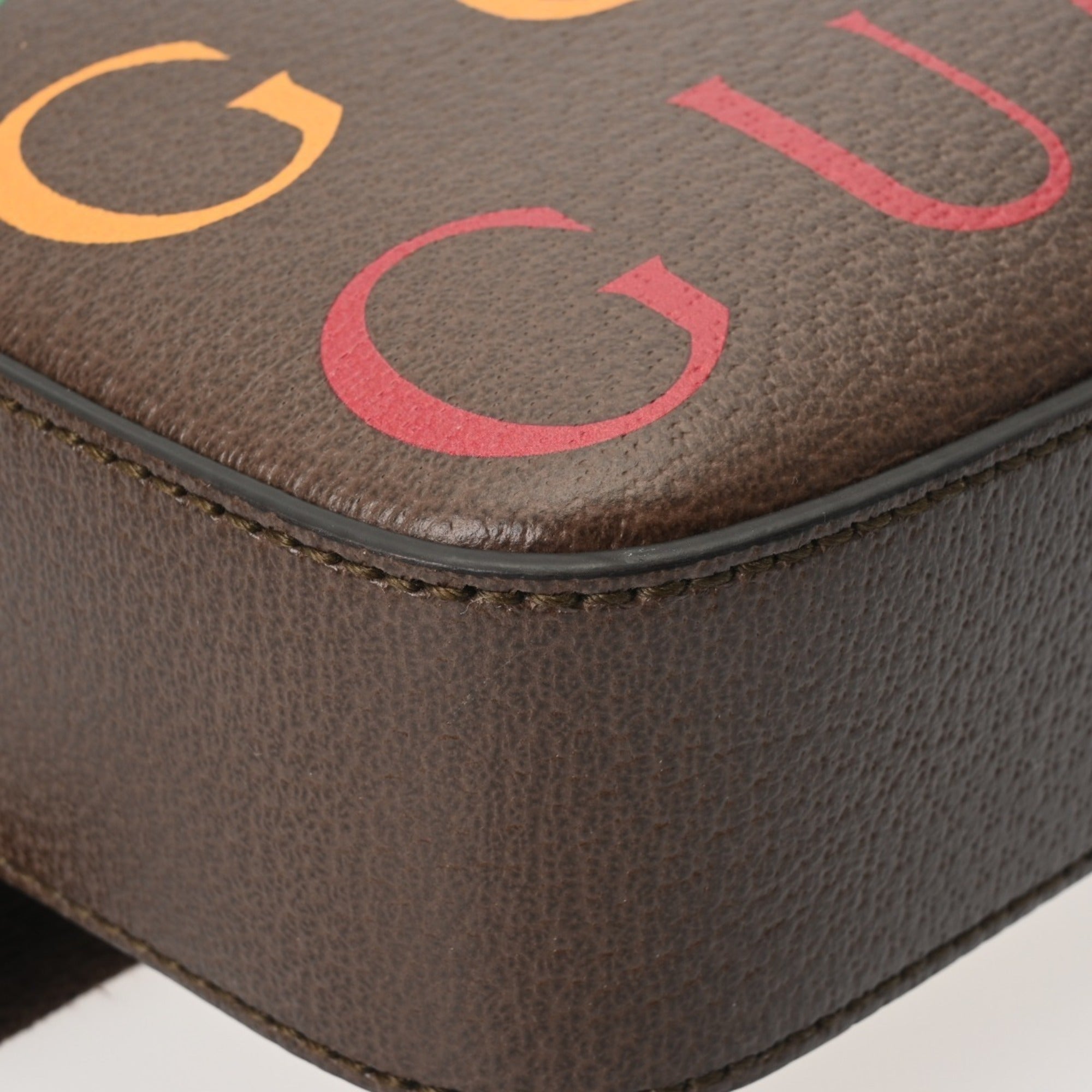 Gucci Brown Multi-Color Sling Bag (Pre-Owned)